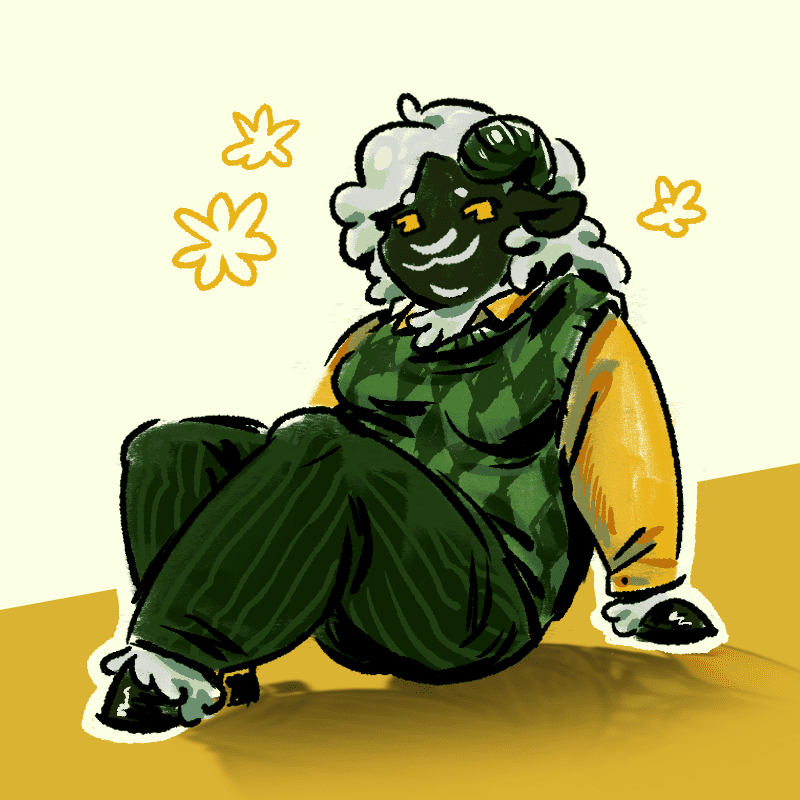 an artfight attack featuring fern